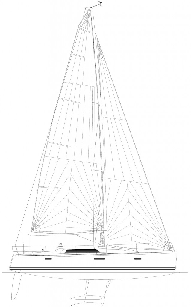 W11 sailplan