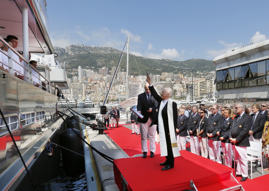 De doop van Yersin op 20 juni in Monaco