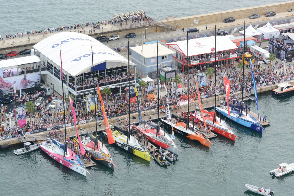 Volvo Ocean Race Festival ziet er ongeveer zo uit. 