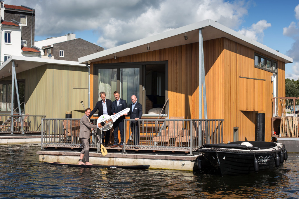 ZEEWOLDE, 23 September 2015: Opening Centerparcs Woonboten Marina De Eemhof. © 2015 SEBASTIAAN ROZENDAAL / PHOTO REPUBLIC