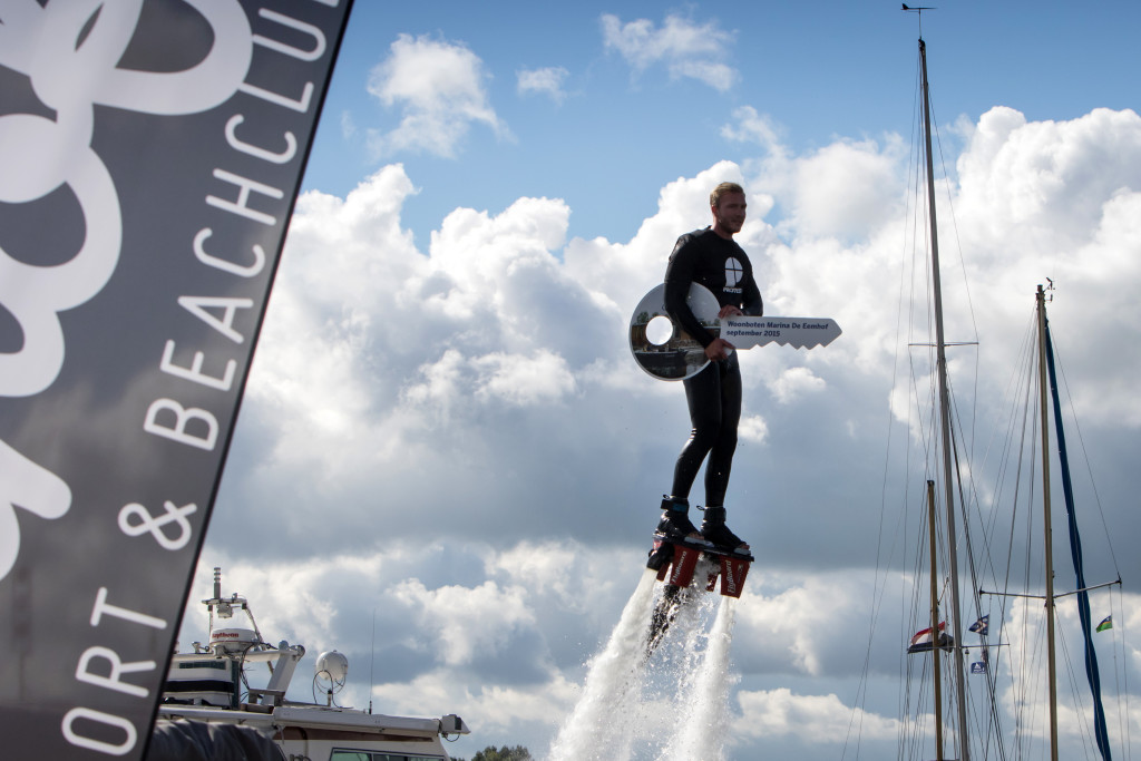 ZEEWOLDE, 23 September 2015: Opening Centerparcs Woonboten Marina De Eemhof. © 2015 SEBASTIAAN ROZENDAAL / PHOTO REPUBLIC